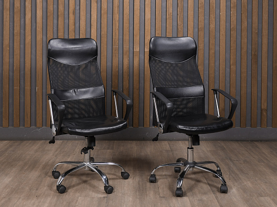 Офисное кресло Искусственная кожа Чёрный Россия