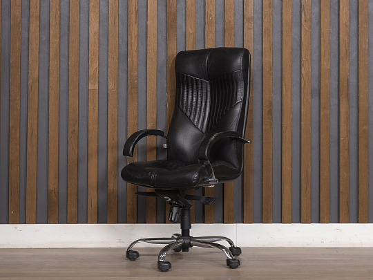 Кресло руководителя Bels Torus Кожа Чёрный Россия