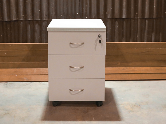 Тумба подкатная ЛДСП Серый Россия