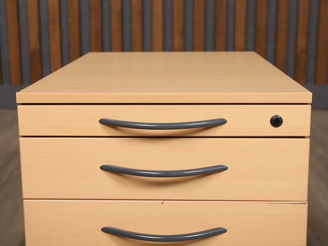 Тумба подкатная Steelcase ДСП Бук США (ТВБК-170723)