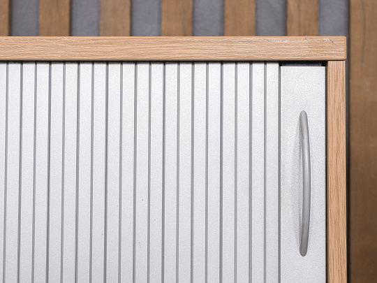 Шкаф для документов Narbutas UNI Plus ЛДСП Серый Литва