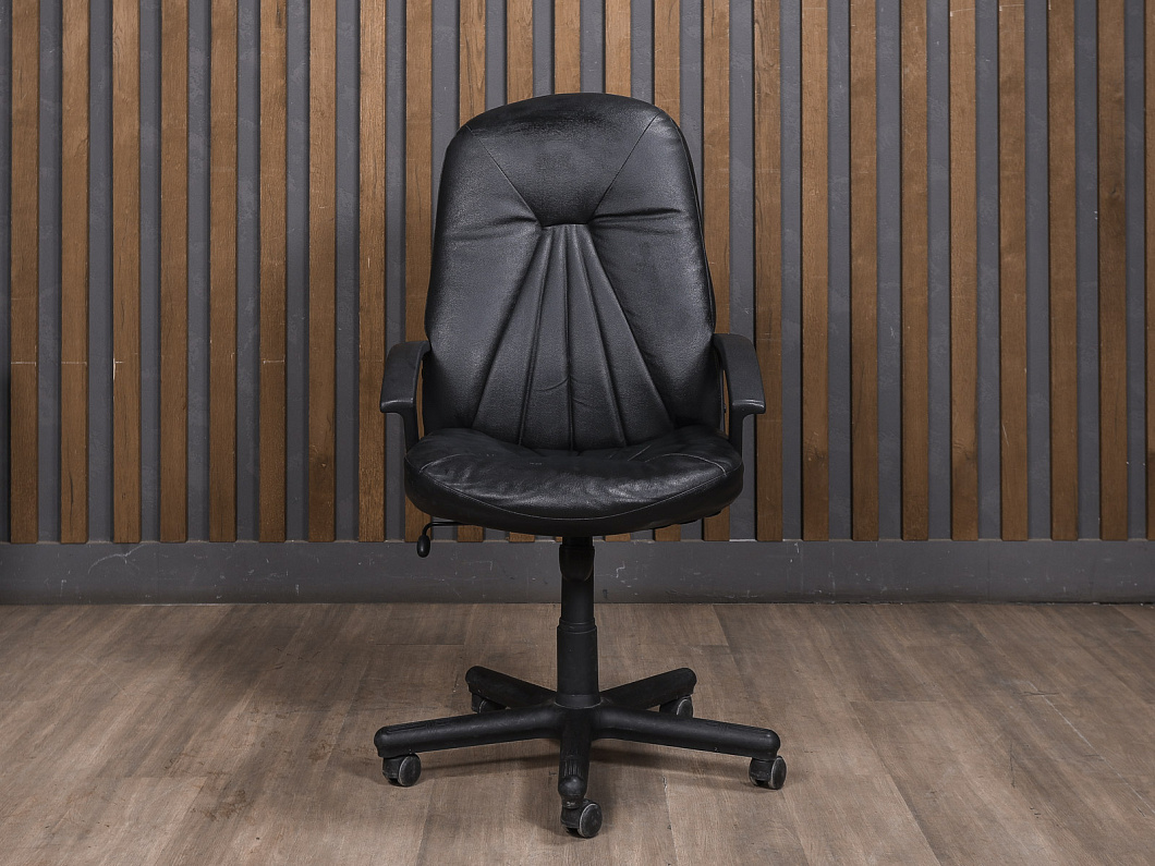 Офисное кресло Искусственная кожа Чёрный Россия (КПЧ-291224)