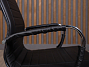 Конференц кресло на полозьях Искусственная кожа Чёрный (КФЧ-270823)