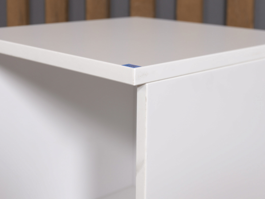 Тумба приставная ЛДСП Белый (ТПБ1-281225)