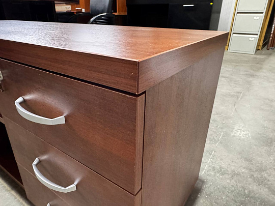 Тумба для оргтехники ЛДСП Орех