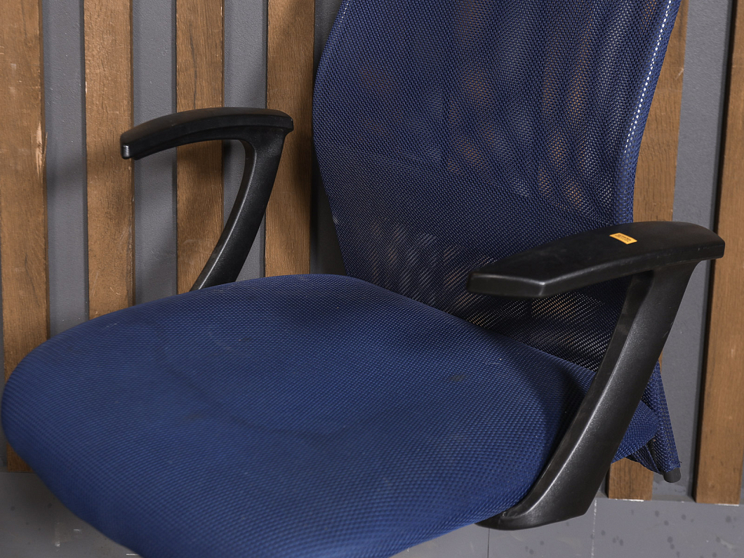 Кресло руководителя Metta Ткань Синий Россия (КРТСВН-180925)