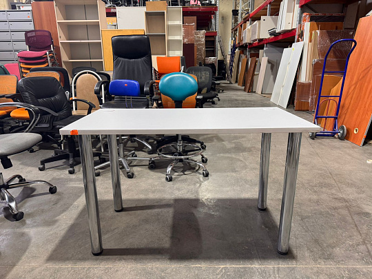 Стол прямоугольный ЛДСП Белый Россия