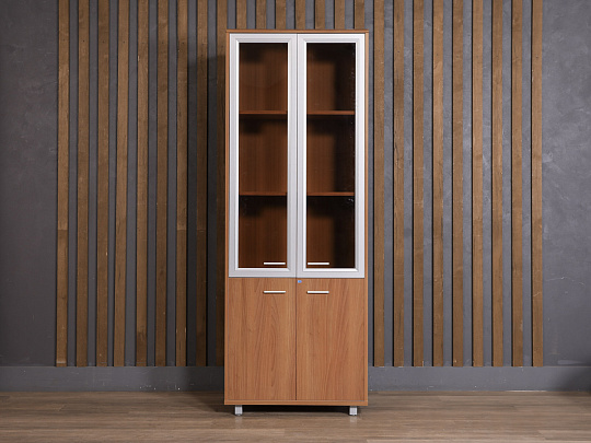 Шкаф для документов МДФ Орех