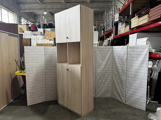 Шкаф для документов ЛДСП Ясень шимо