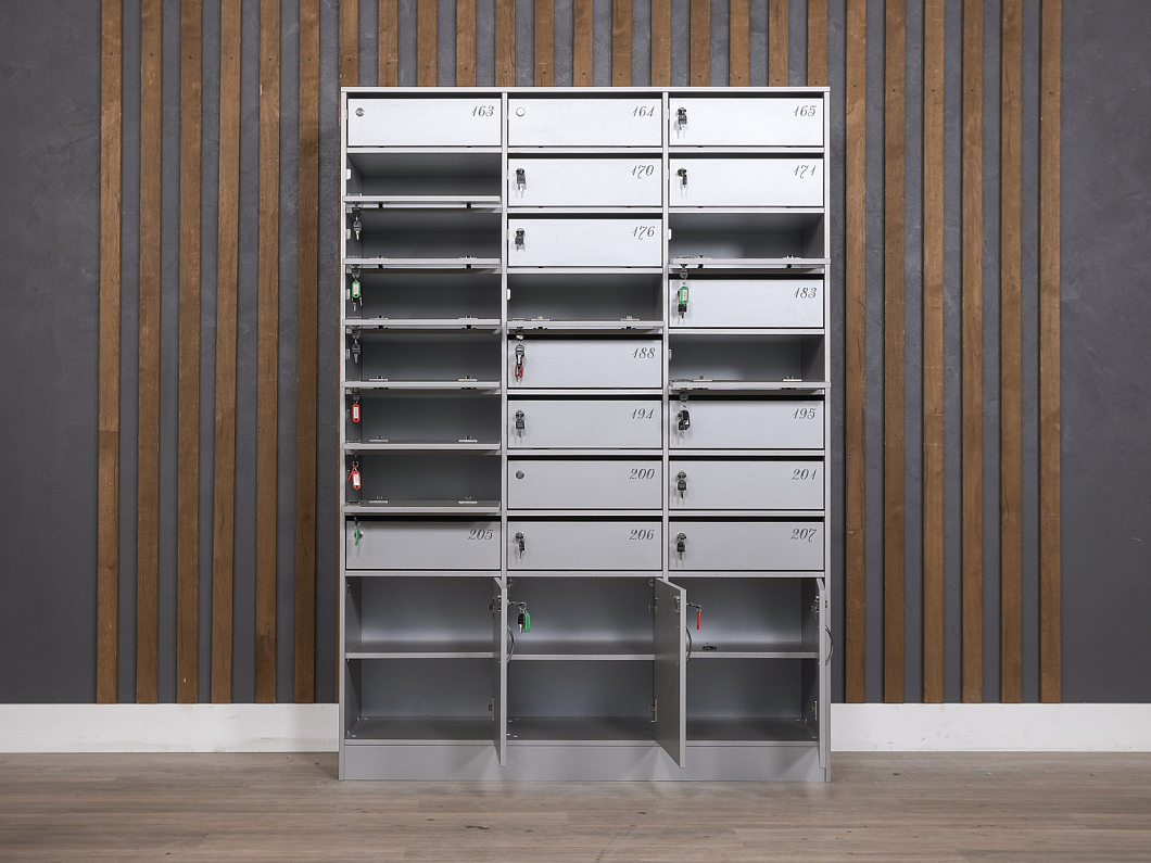 Шкаф абонентский ЛДСП Серый (ШДСР9-260325)