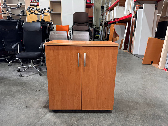 Тумба под оргтехнику ЛДСП Ольха Россия