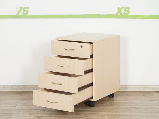 Тумба подкатная ЛДСП Дуб