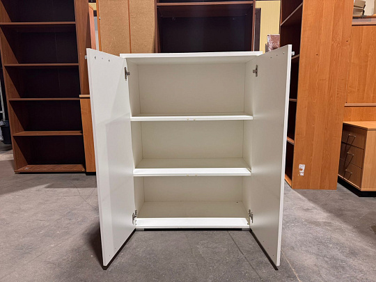 Шкаф для документов ЛДСП Белый Европа