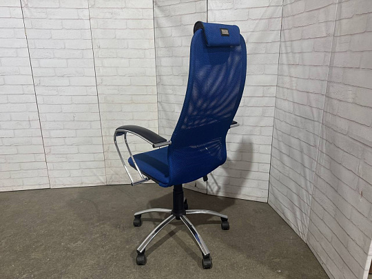 Офисное кресло Metta Ткань Синий Россия