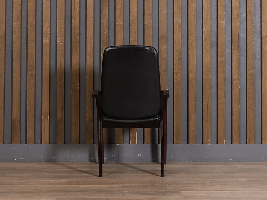 Конференц-кресло Искусственная кожа Чёрный