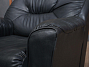 Кресло мягкое Фабрикант 600x700 Искусственная кожа Чёрный Россия (КМЧ-100723)