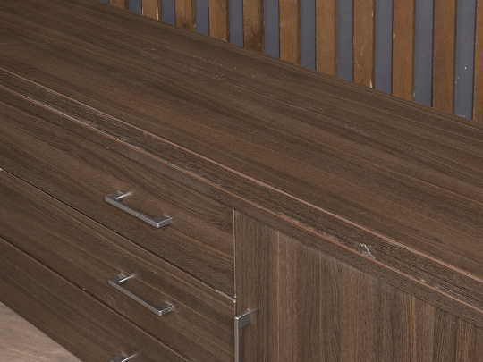 Тумба приставная ЛДСП Ясень шимо