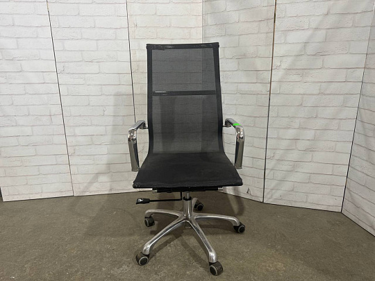 Кресло руководителя Сетка Чёрный Россия