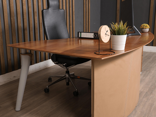 Стол руководителя Codutti Master Point Шпон Вишня Италия