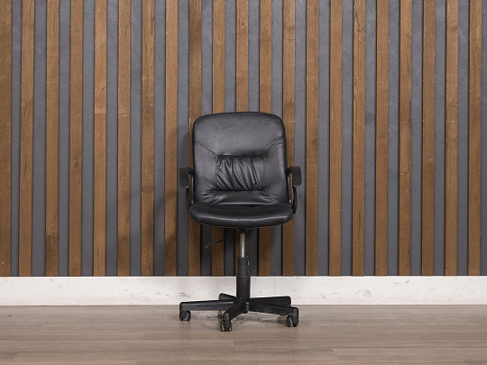 Офисное кресло Искусственная кожа Чёрный