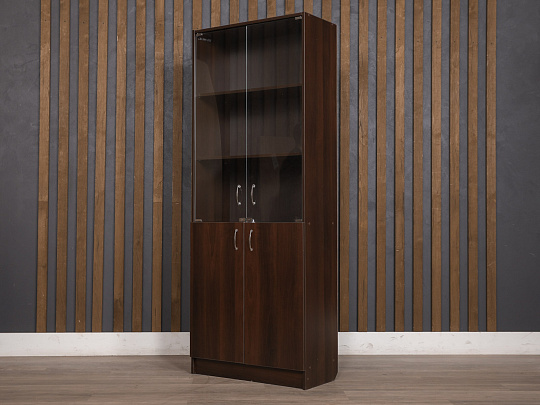 Шкаф для документов ЛДСП Орех