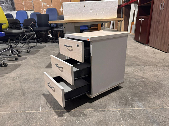 Тумба подкатная ДСП Дуб Россия