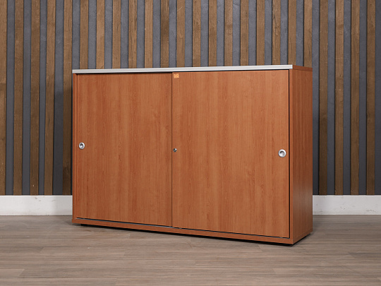 Шкаф для документов ЛДСП Ольха Россия