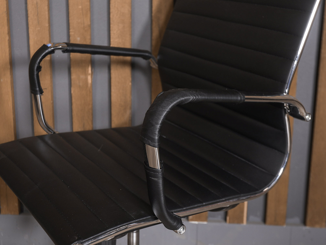 Офисное кресло Harman New Искусственная кожа Чёрный Китай (КПЭЧ-031225)