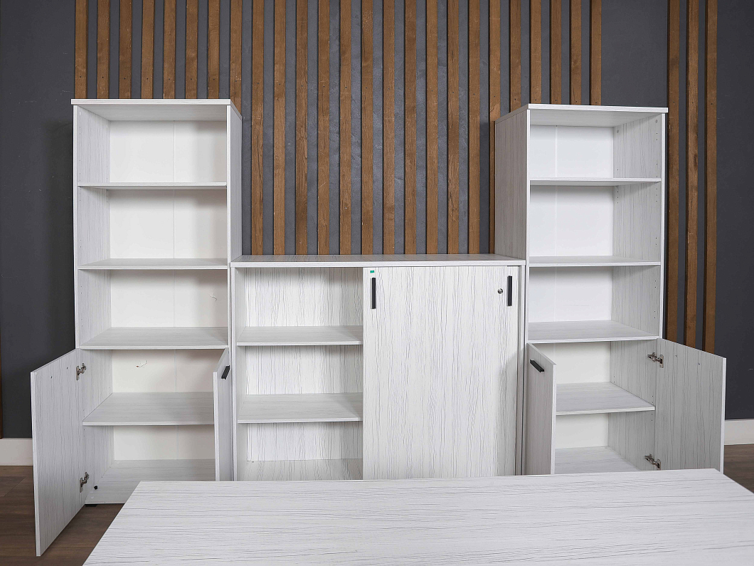 Кабинет руководителя Sitara ЛДСП Белый Россия (КРБ-120825)