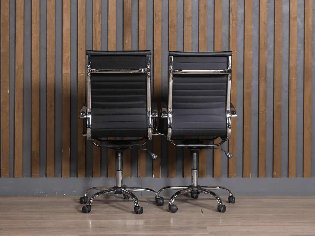 Офисное кресло Harman New Искусственная кожа Чёрный Китай (КПЭЧ-031225)