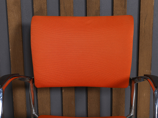 Конференц-кресло Ткань Оранжевый