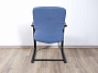 Конференц кресло на полозьях Haworth Ткань Голубой США (КФСН-05082)