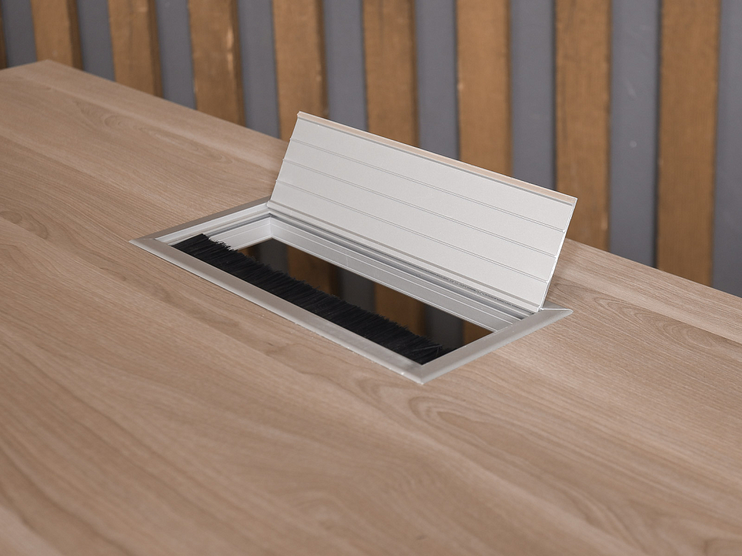 Стол прямоугольный ЛДСП Ясень шимо (СПЯШ-241225П)