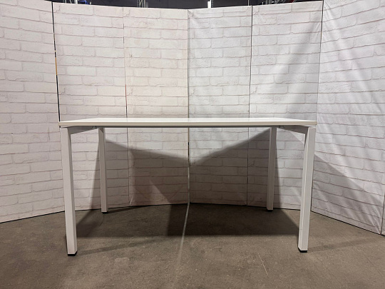 Стол прямоугольный ЛДСП Белый Импорт