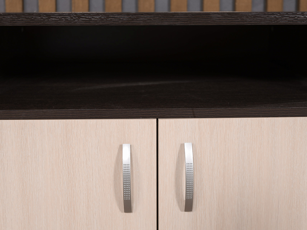 Тумба под оргтехнику ЛДСП Венге (ТОВГДБ-290525)