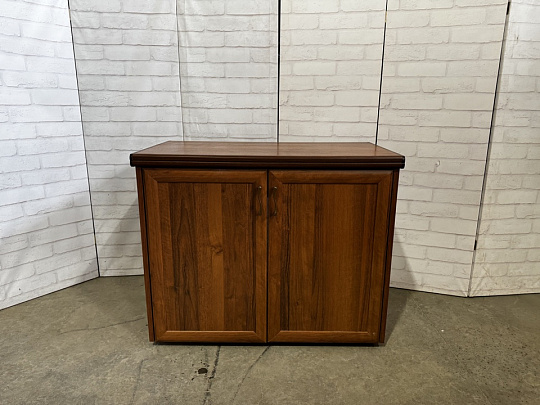 Тумба под оргтехнику ЛДСП Орех