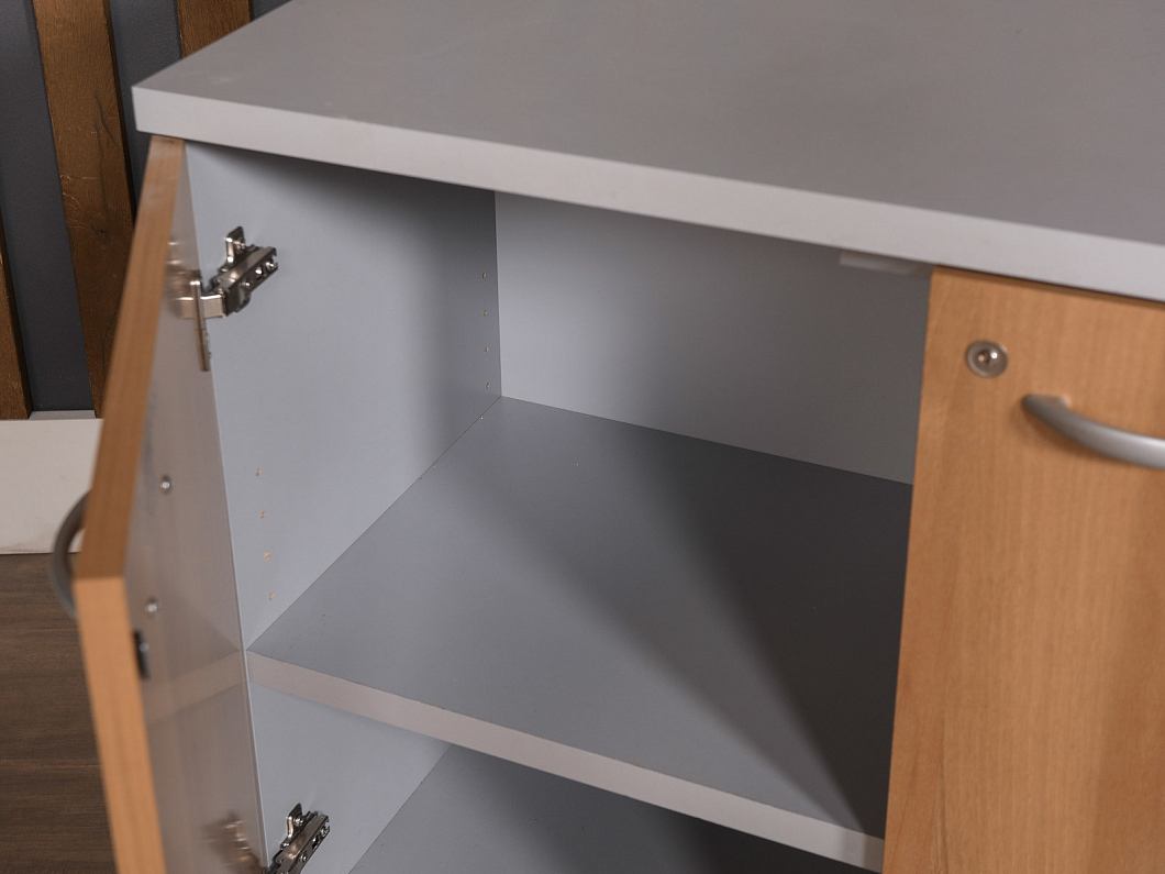 Тумба под оргтехнику ЛДСП Серый (ТОСРОХ-090725)