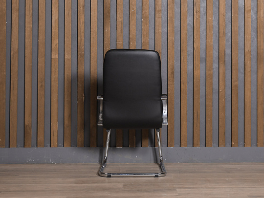 Конференц-кресло Искусственная кожа Чёрный