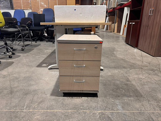 Тумба подкатная ДСП Дуб Россия