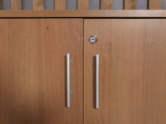 Тумба под оргтехнику ЛДСП Орех