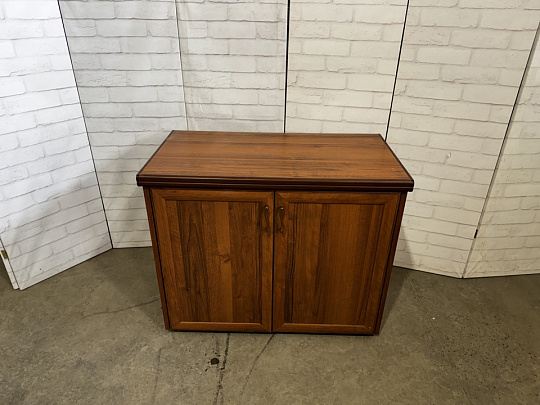 Тумба под оргтехнику ЛДСП Орех