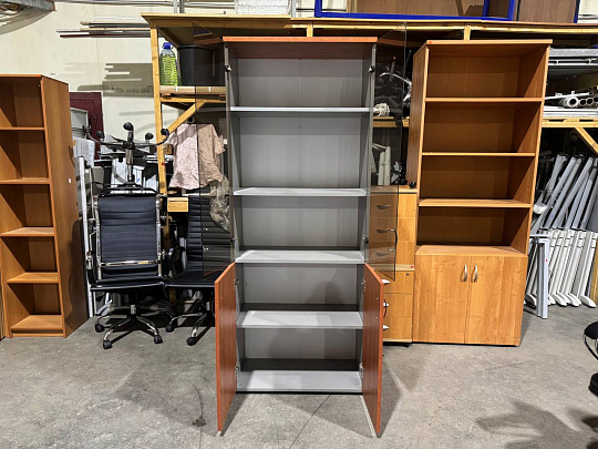 Шкаф для документов ЛДСП Ольха Россия