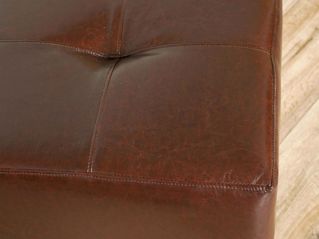 Кресло мягкое 410x410 Искусственная кожа Коричневый Россия (4263-22060)