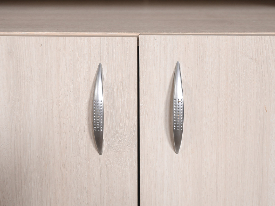 Тумба под оргтехнику ЛДСП Бук (ТОБК-201125)