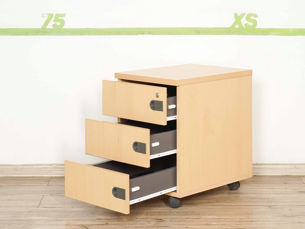 Тумба подкатная ДСП Бук (ТОБК2-080425)