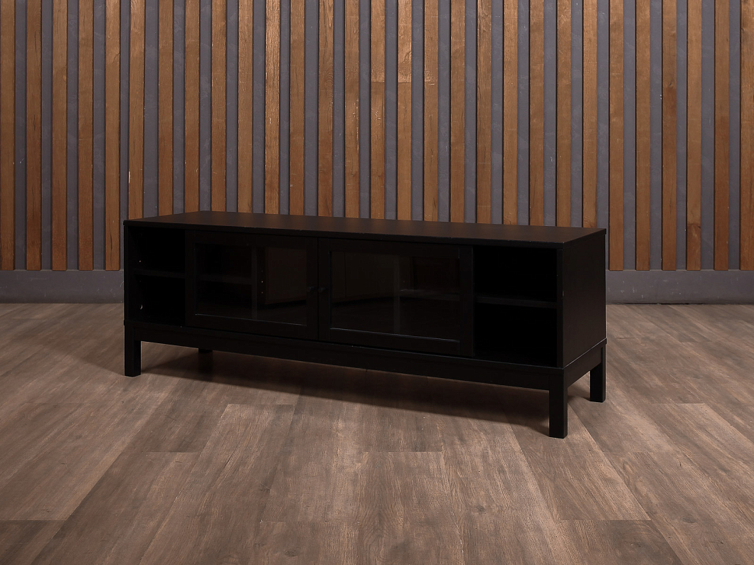 Комод-Греденция IKEA Linnarp ДСП Чёрный Швеция (ГРЧ-100824)