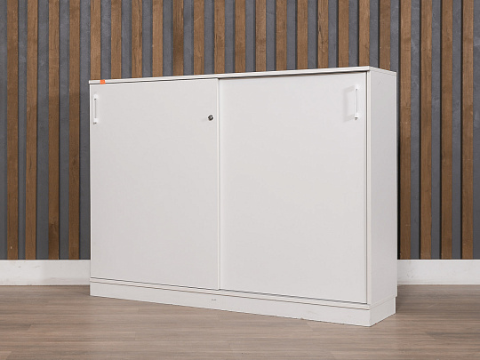 Шкаф для документов ЛДСП Белый Россия