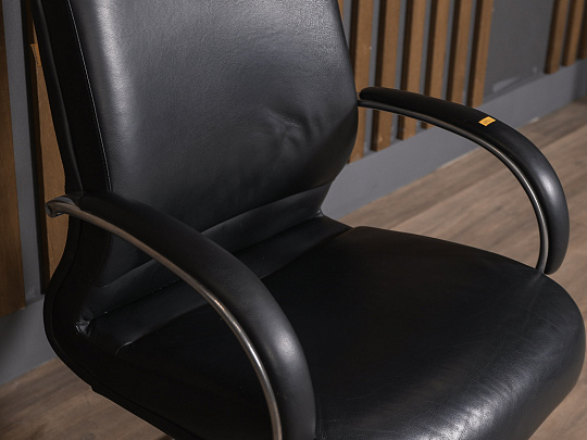 Конференц-кресло CHAIRMAN Искусственная кожа Чёрный Россия