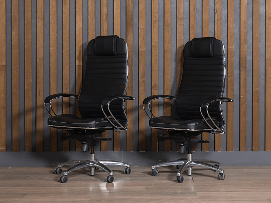 Кресло руководителя Metta SAMURAI K-1.04 Искусственная кожа Чёрный Россия