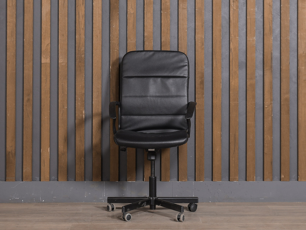 Кресло руководителя Искусственная кожа Чёрный (КРЭЧ-271125)